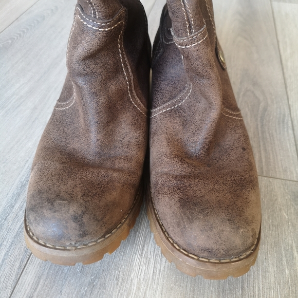 Timberland Waterproof Quilted Earthkeeper Slip On Mid Calf Boot Womens Brown 7.5 - Picture 7 of 16